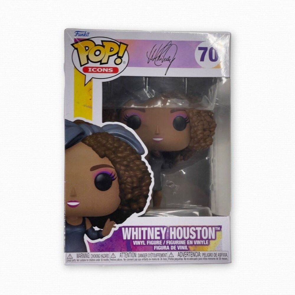 Funko Pop Icons Whitney Houston Bobblehead Vinyl How Will I Know Dress #70 New